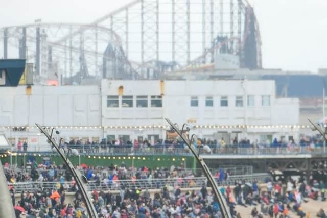 Crowds at Blackpool Air Show