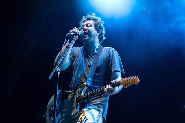 James Bourne, of Busted, performing at the Highest Point Festival in Williamson Park, Lancaster. Photo: Kelvin Lister-Stuttard