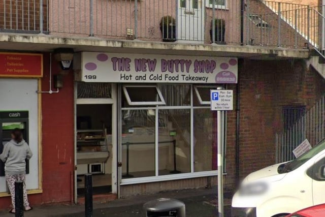 The New Butty Shop on Lancaster Road has a rating of 4.8 out of 5 from 56 Google reviews