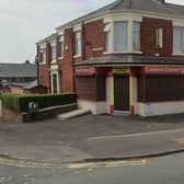 The site of the approved new takeaway on Lytham Road  - pictured when in its previous long-term use as a sandwich shop (image: Google)