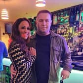 Former landlady at the Hare and Hounds pub in Padiham, Toni-Anne Mortimer, has opened her own business, Morty's cafe in Burnley. She is pictured here with her husband Lee