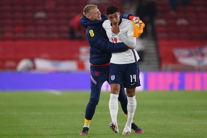 (for Mings, 60) Came on for his England debut. Fortunate not to score an own goal with a blind back pass. 5