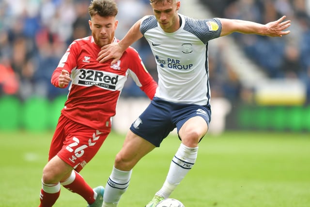 Decent show from the Scot on the left side of PNE's back three. Settled into the game and knocked some passes out from the back.