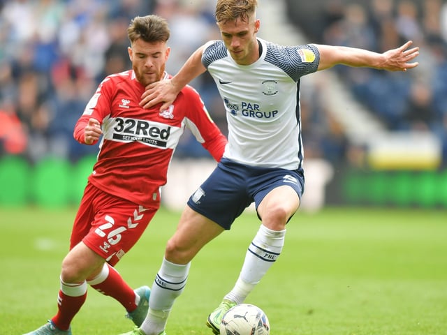 Decent show from the Scot on the left side of PNE's back three. Settled into the game and knocked some passes out from the back.