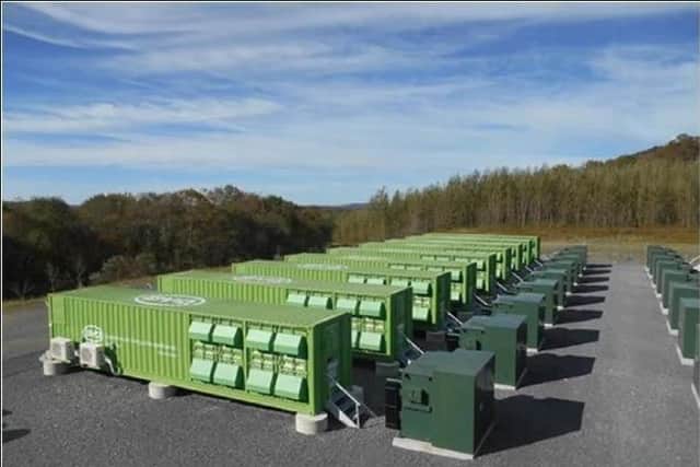 What the battery storage facility could look like.