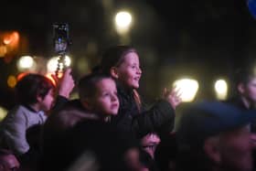Preston Christmas Lights Switch On