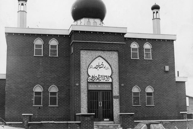 Pictured here in 1972 is the Raza Mosque on St Paul's Road, Preston. When it was built in 1970 it was Preston's first purpose-built mosque and is still in use today as a place of worship