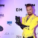 Founder of online clothing brand Kingfisher Couture Ross Griffiths, 31, was named the winning recipient last Friday at the This is Icon - London Fashion Week Awards and Celebrity Gala in aid of prost8 UK - a prostate cancer charity for men