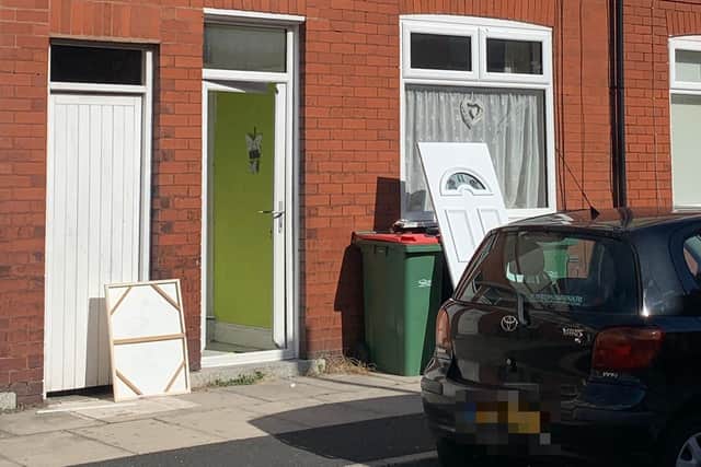 Police raided and searched the home in Nares Street, Ashton on Tuesday morning (August 31)