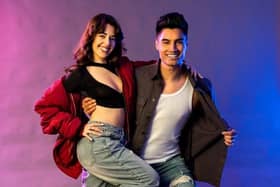 Inês Fernandez and The Wanted's Siva Kanesraran from hot new musical La Bamba! at Blackpool Grand Theatre