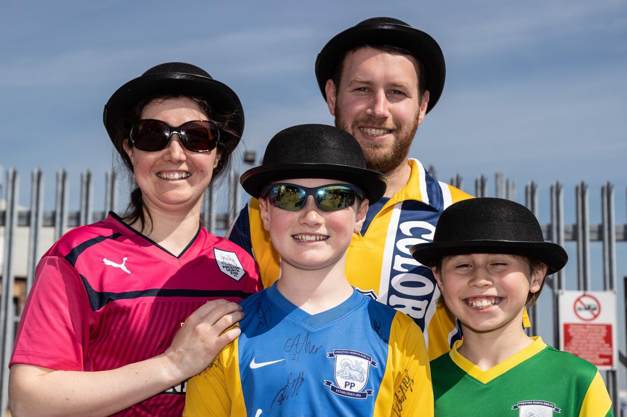Gallery of Preston North End fans' photos from Gentry Day