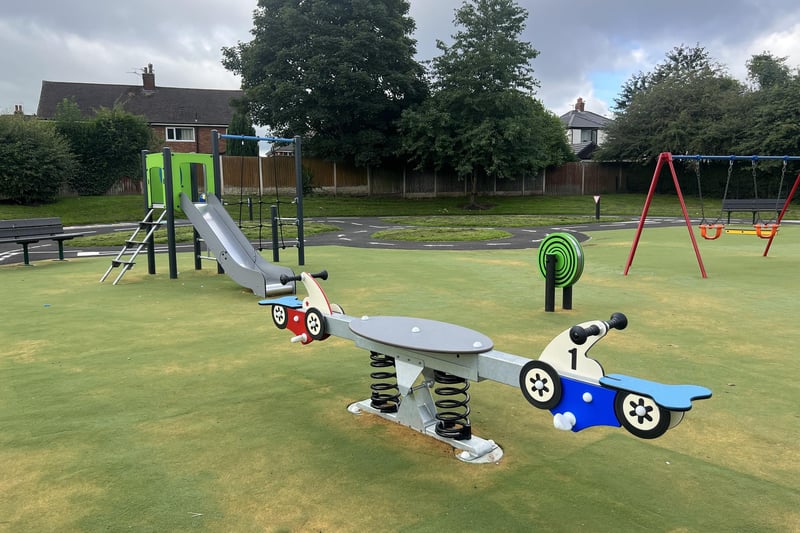 Works began to completely refurbish the play area in April this year and were completed in June 2023