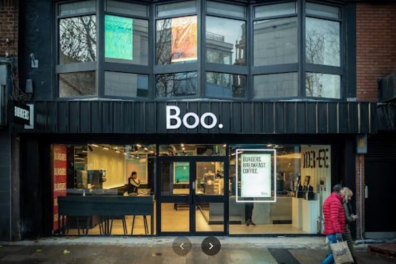 Rated 5: Boo Burger at 3-4 Cheapside, Preston; rated on January 9