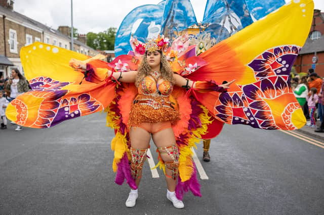 The always colourful Caribbean Carnival returned on Sunday