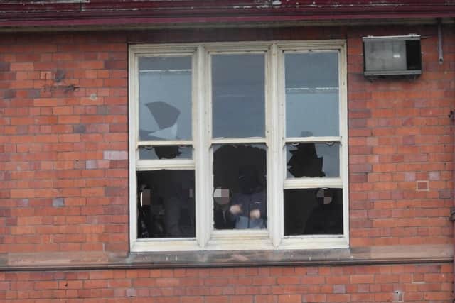 It is claimed that teens have been roaming the site with impunity in recent weeks