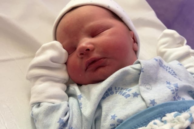 Harrison James Moss. Weighing 8lbs 4oz 
Born on 10th of july at 19:23
Little brother to Elise and proud parents of Kieron and Leah Moss from Buckshaw.