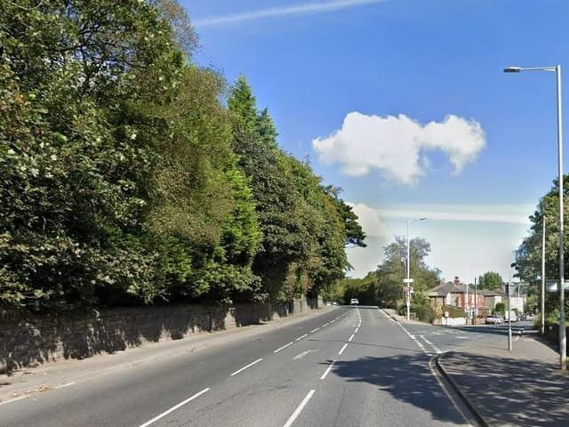 A motorcyclist was injured after a crash with a car in Newchurch Road, Bacup (Credit: Google)