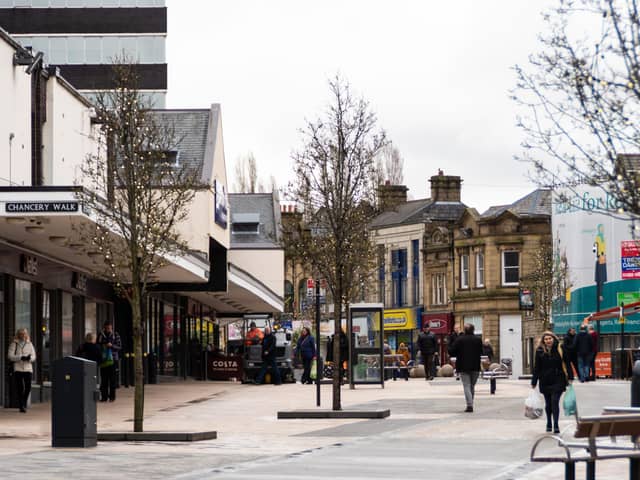 Burnley town centre