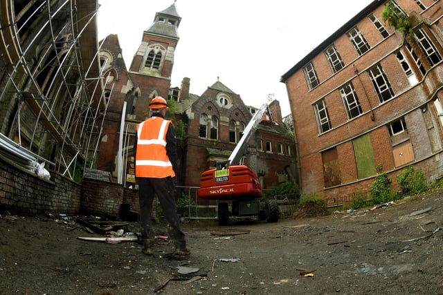 Early demolition work has begun on the site to make way for a new residential development