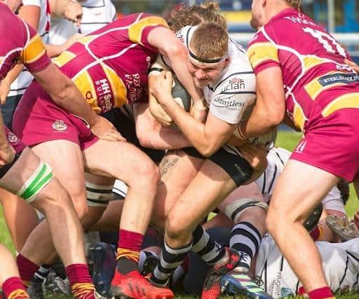 Action from Preston Grasshoppers game against Sedgley (photo: Mike Craig)