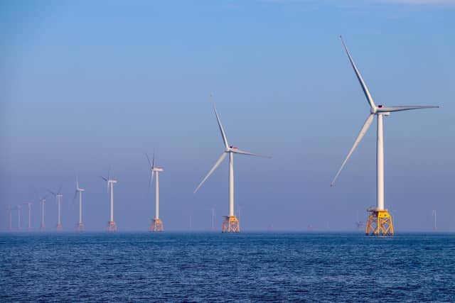 The proposed development involves two planned wind farms (made up of 107 wind turbine generators) in the Irish Sea, around 22 miles off the Lancashire coast.