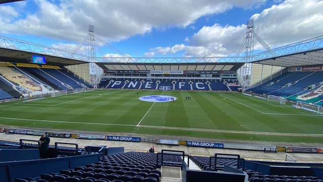 Preston North End's Deepdale stadium.