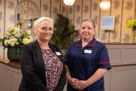 Martha Hamill (L) and Joanne Morton (R) have been appointed manager and deputy manager respectively at New Care’s Egerton Manor on Blackburn Road in Bolton.