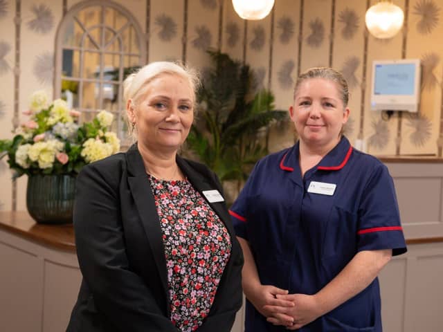 Martha Hamill (L) and Joanne Morton (R) have been appointed manager and deputy manager respectively at New Care’s Egerton Manor on Blackburn Road in Bolton.