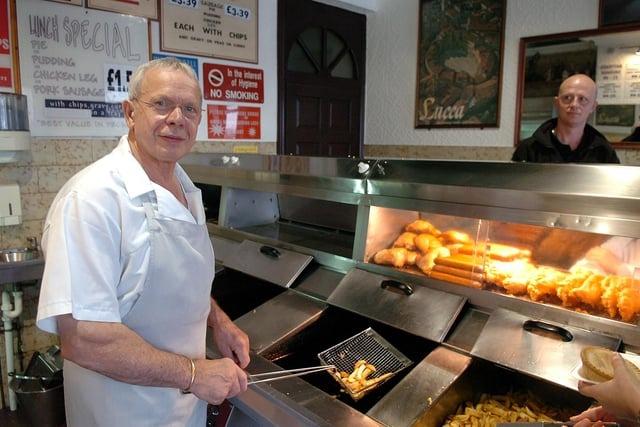 You can't talk about fish and chips in Preston without a nod to frying legend Umberto Frediani of Umbertos. This long established chippy is a firm favourite with Prestonians and has recently changed hands following Umberto's retirement