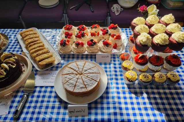 Some of the delights on offer at Caritas Care Afternoon Tea
