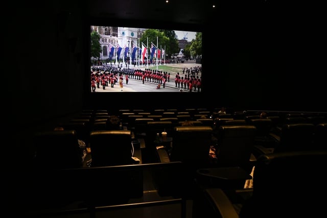The Vue cinema in Preston screened the funeral
