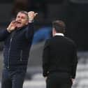 Preston North End manager Ryan Lowe on the touchline during the defeat to Fulham at Craven Cottage