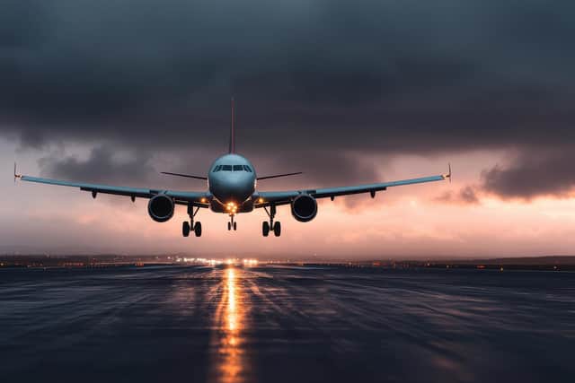 It was a cold icy day when daughter #2 landed in England. Photo: Adobe