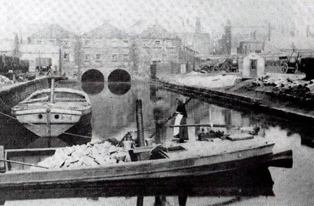 Preston Basin in 1897, looking east (image: Janet Rigby and Restoring Preston Basin campaign)