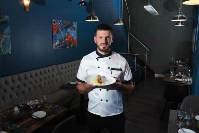 Chef Bernard Hoti says his dishes have a twist on the original.