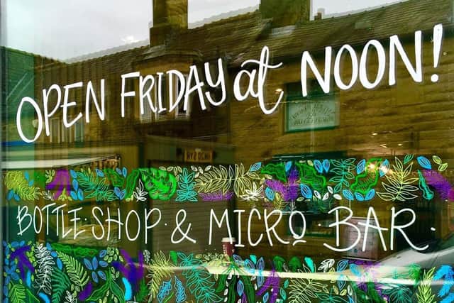 The bar is run by Garstang local Katie.
