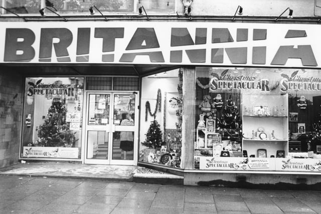 The old Britannia discount shop