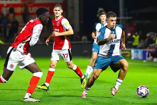 Morecambe and Fleetwood Town shared the spoils on Monday evening Picture: Morecambe FC