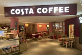 A generic shot of a Costa Coffee store