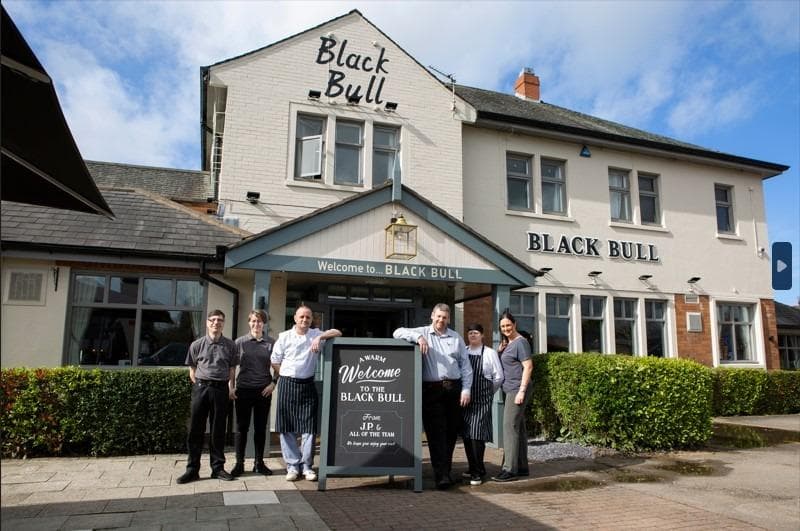 Take a look inside The Black Bull pub in Fulwood as it reopens following renovation