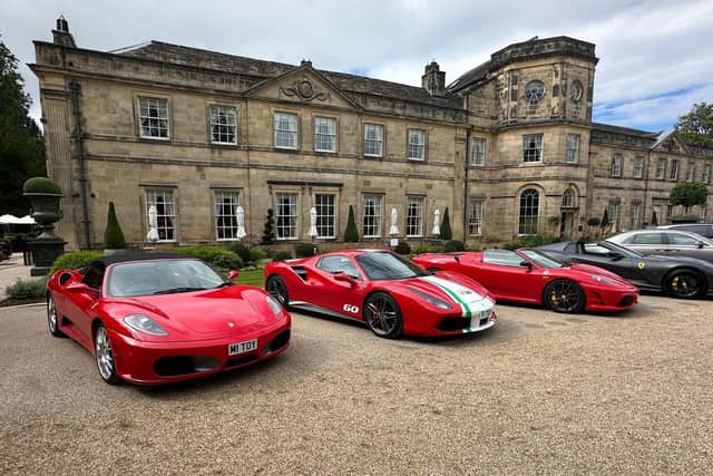 A Ferrari day for two with lunch at Grantley Hall is just one of the fantastic auction lots available.