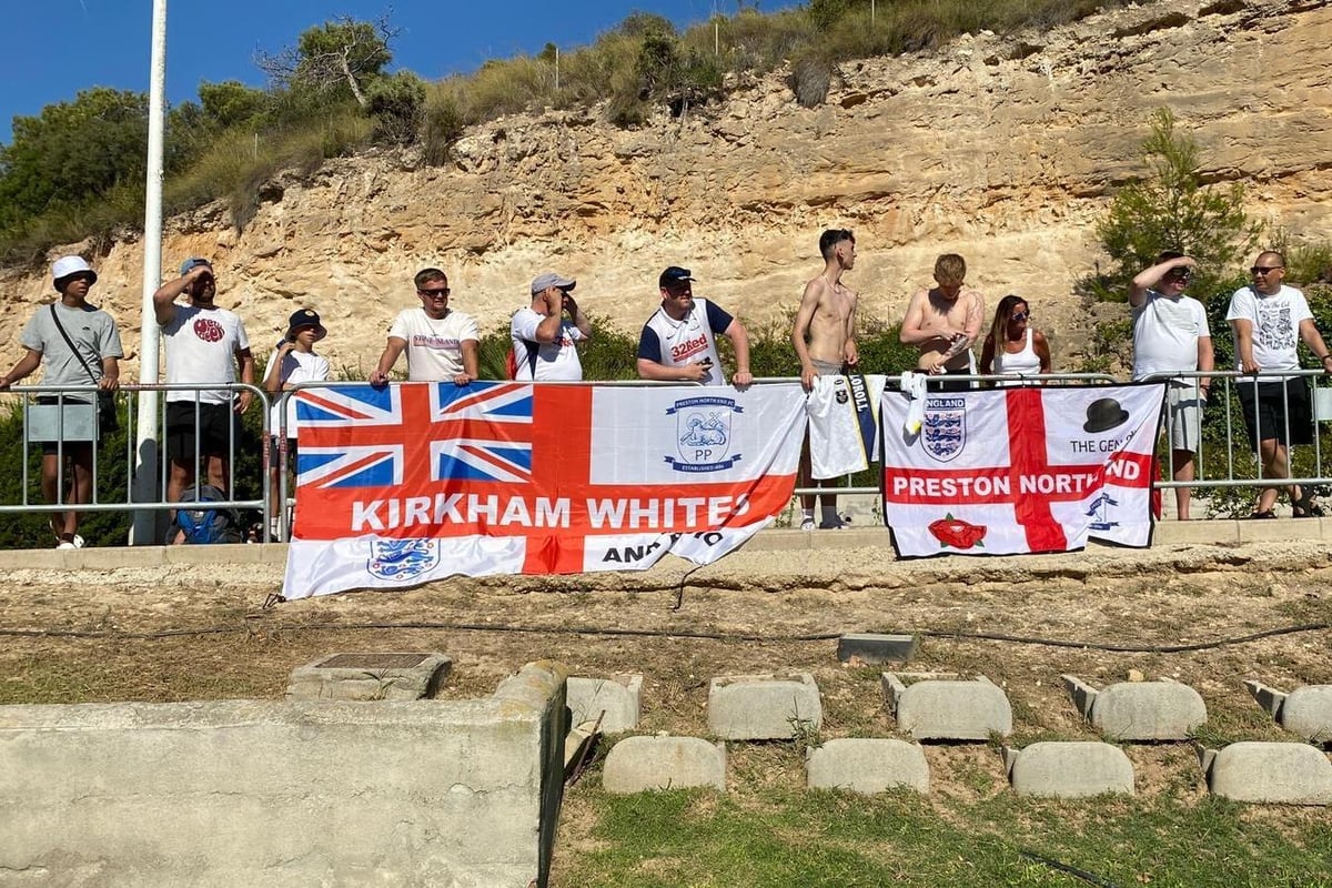 These were the scenes as PNE fans flocked to Getafe friendly in Alicante