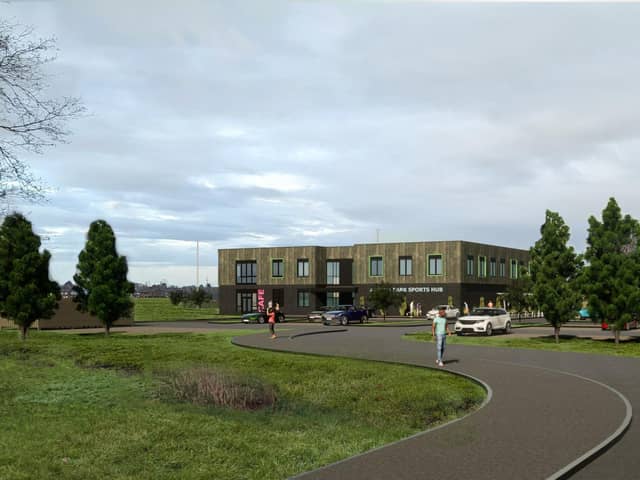 Preston City Council is promising that the new facility will be about more than just football (image: Cassidy + Ashton/Eric Wright Construction)
