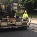 Road repairs in Lancashire are improving.