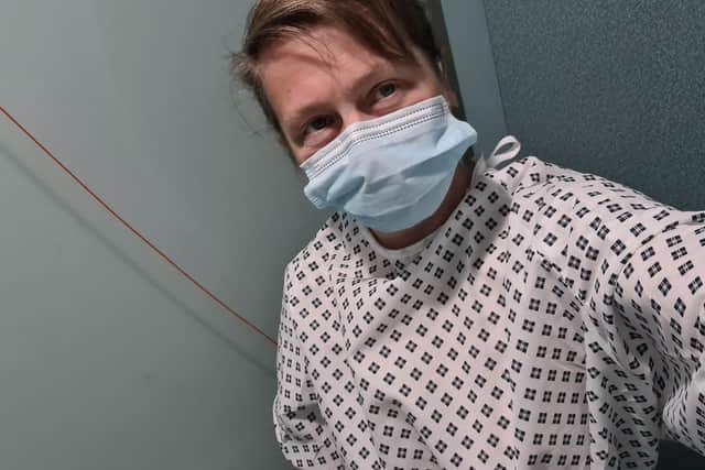 Esther Parkinson  awaiting CT scan