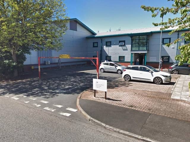Preston Driving Test Centre in Chain Caul Road