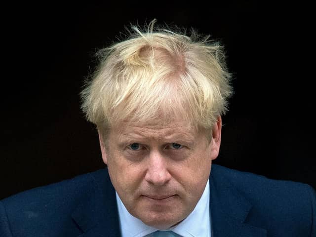 The story of the former Prime Minister's chaotic career was told in a new Channel 4 documentary called The Rise and Fall of Boris Johnson (Picture: Victoria Jones/PA Wire)