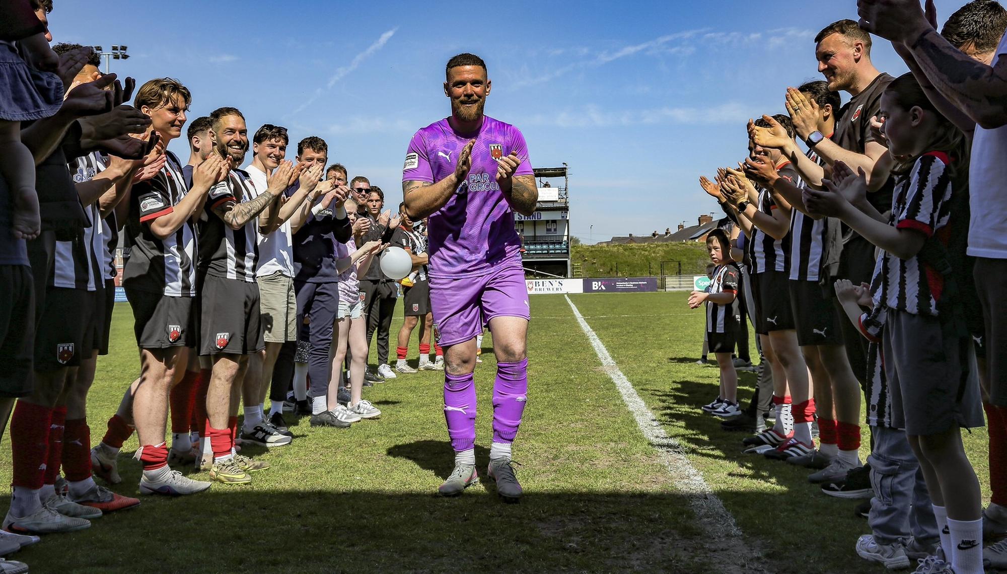 Urwin’s memorable send-off was well deserved, says Chorley boss
