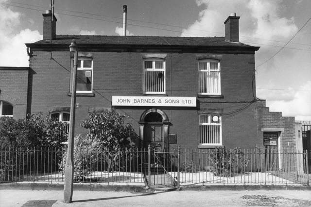 Pictured here in 1981 is the John Barnes & Sons mill on Miller Road, Preston. This was a favourite out-of-bounds play spot for local youngsters