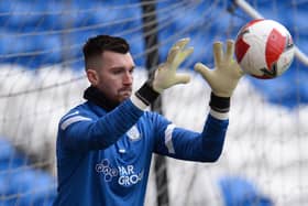 Preston North End goalkeeper Mathew Hudson is on loan at Bamber Bridge